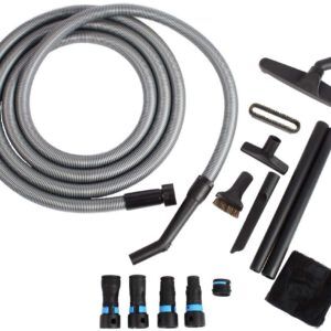 VPC Dust Collection Hose for Home and Shop Vacuums with Adapter Fittings 10 ft