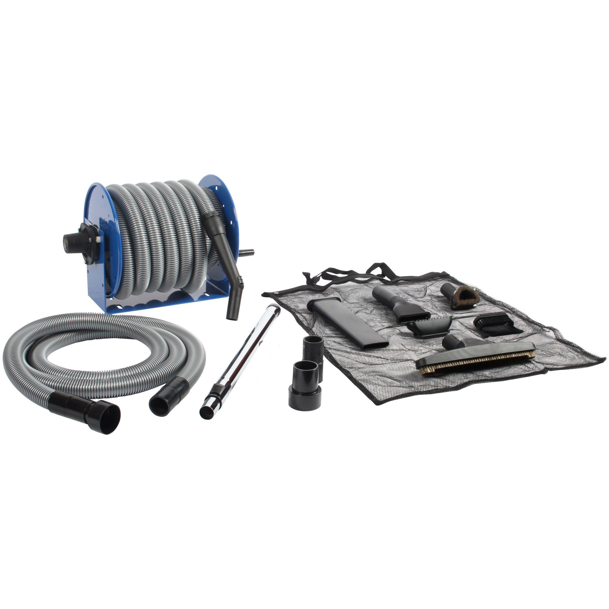 Valet and Car Detailing Vacuum Hose Reel Kit